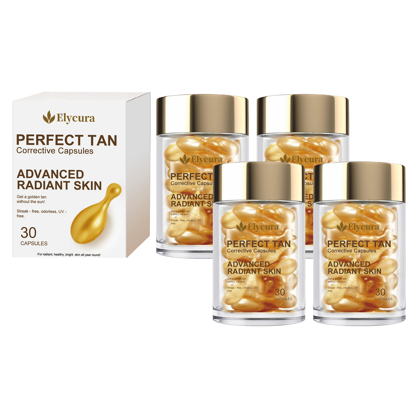 Elycura™ Capsule Bronzage Éclat Uniforme