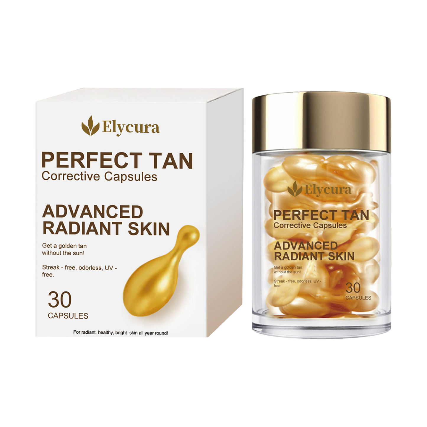 Elycura™ Capsule Bronzage Éclat Uniforme