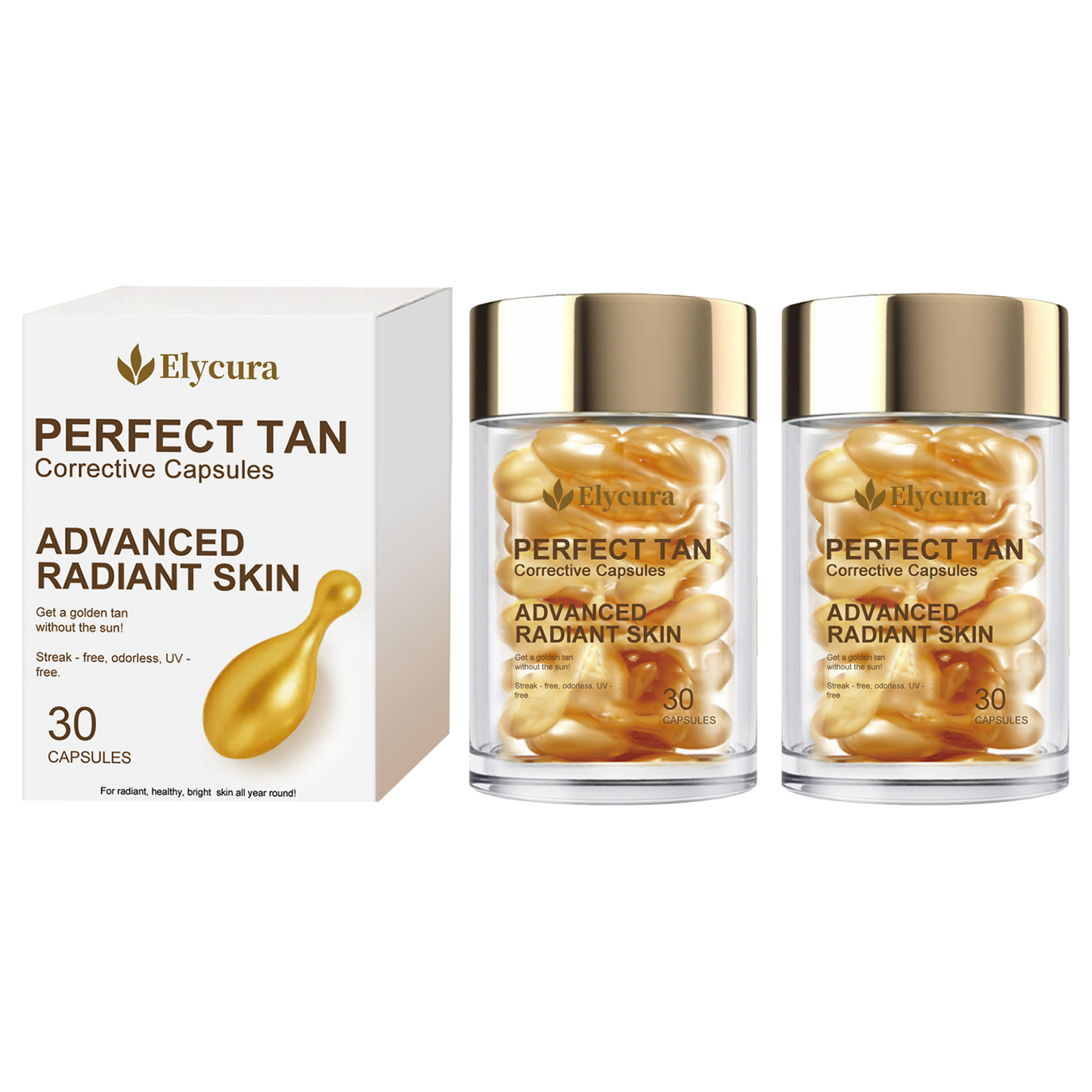 Elycura™ Capsule Bronzage Éclat Uniforme
