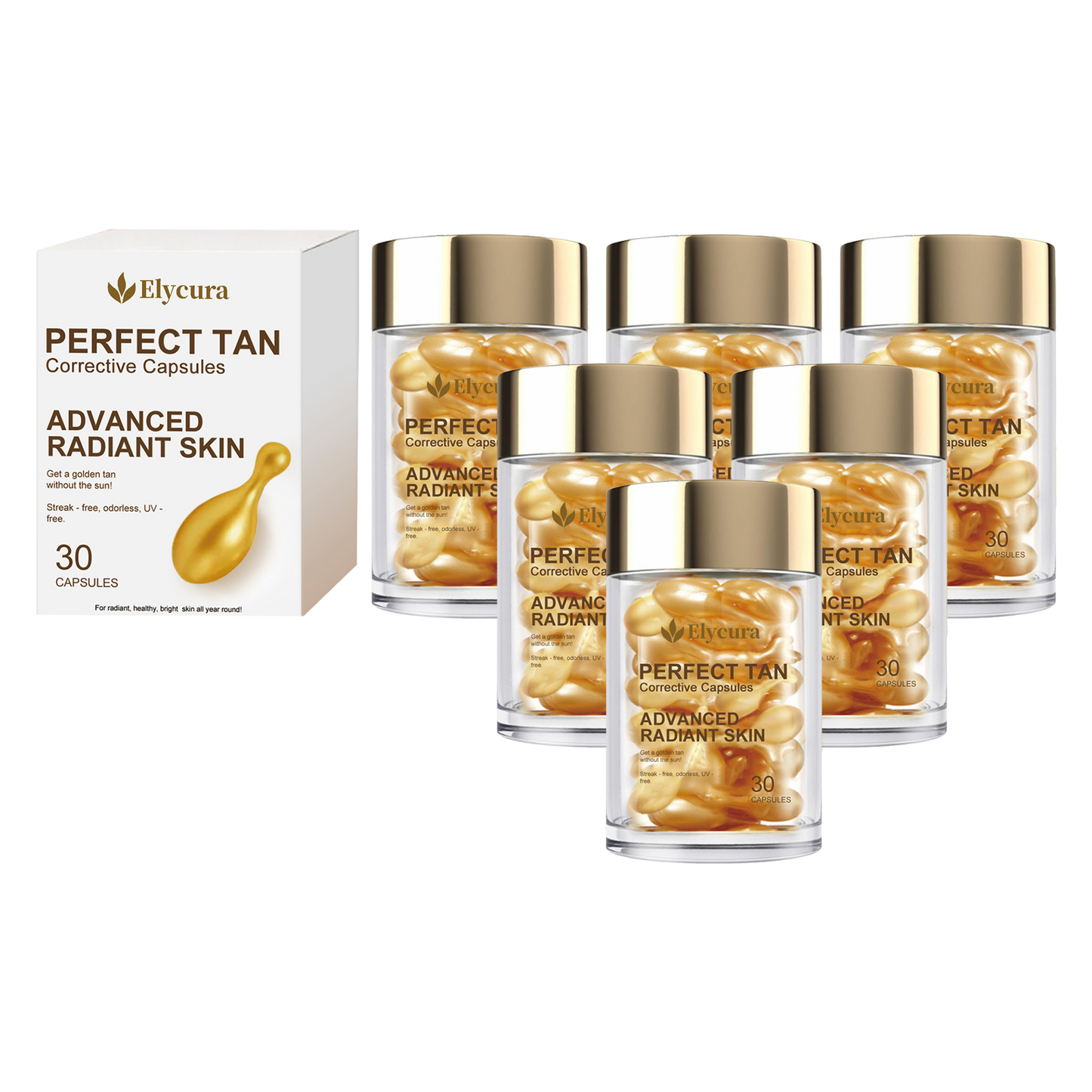 Elycura™ Capsule Bronzage Éclat Uniforme